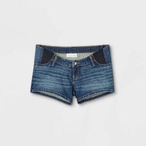 NWT ISABEL MATERNITY Super Cute Denim Shorts 8 Inseam 3.5"